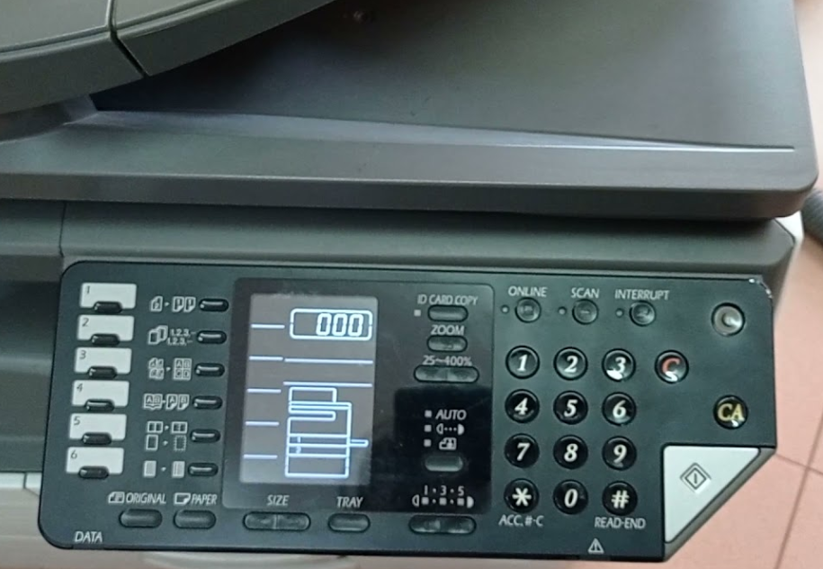 کد خطاهای کپی شارپ MX-M503 و راه حل