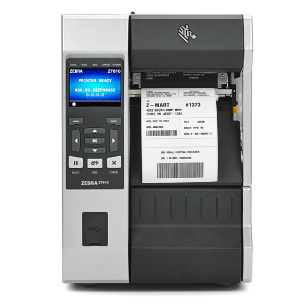 تعمیرات لیبل پرینتر صنعتی زبرا ZT610